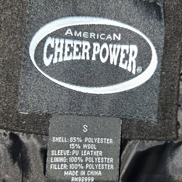 American Cheer Power National Champion Jacket Adult Wool Varsity - Picture 5 of 5